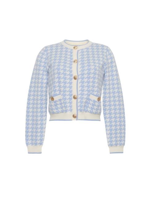 Priscilla Cardigan
Luxe Gold Snaps and Contrast Ivory Trims Elevate this Timeless Crewneck Style