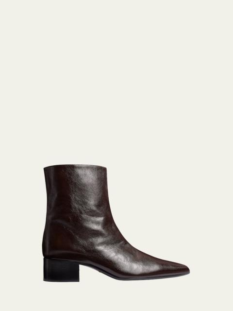Andee Leather Ankle Boots
