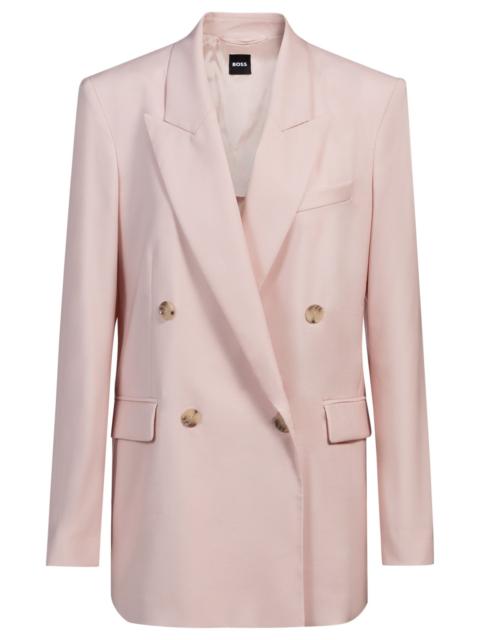 REGULAR-FIT BLAZER IN VIRGIN WOOL