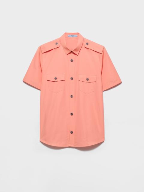 Cotton poplin shirt