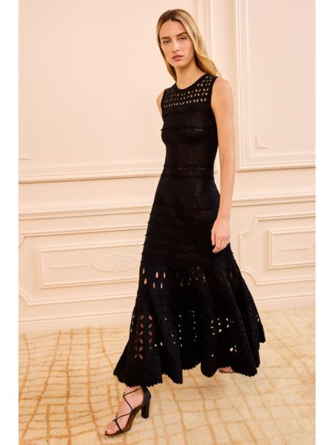 Lakshmi Eyelet Knit Dress