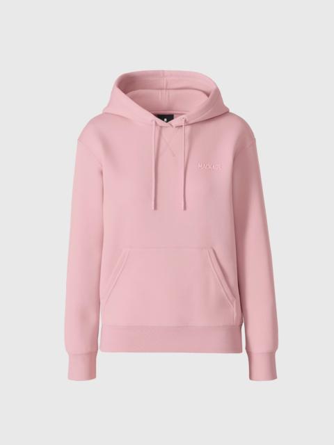 ZOSIA-Z Double-Face Jersey Logo Hoodie