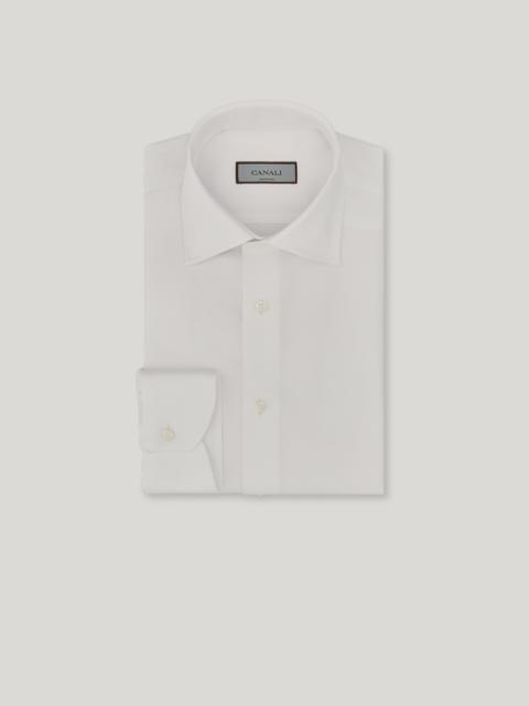 WHITE REGULAR FIT IMPECCABILE COTTON SHIRT