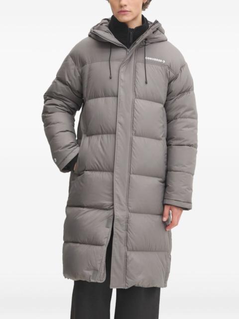 hooded puffer jacket