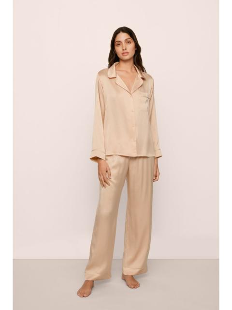 Inez Washable Silk Long PJ Set