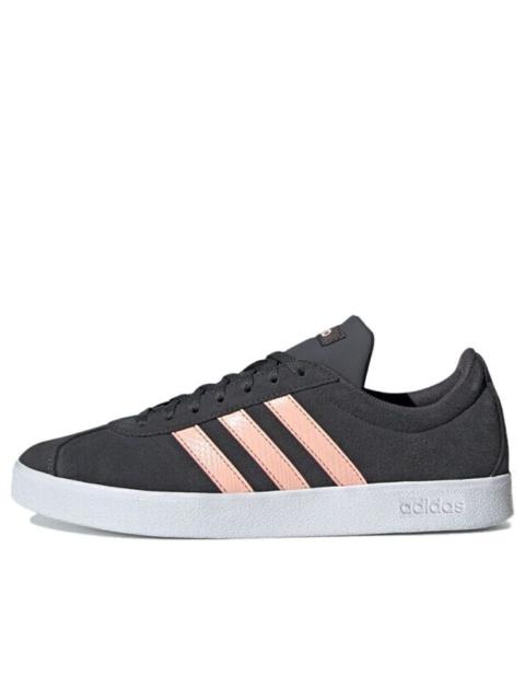 (WMNS) adidas VL Court 2.0 'Grey Glow Pink' EE6786