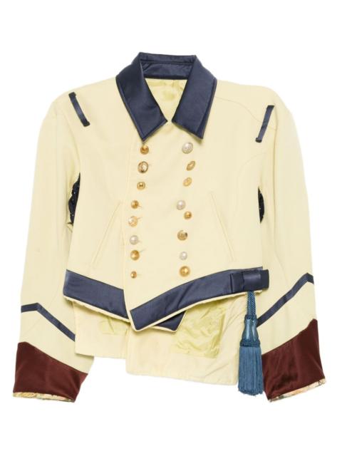 wool  double-breasted jacket