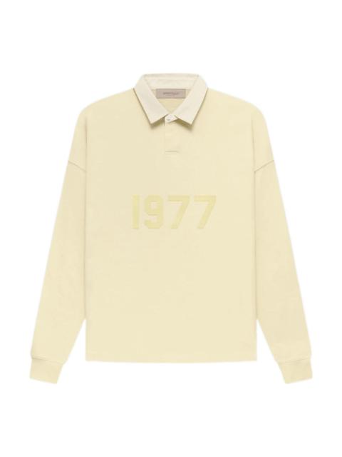 Fear of God Essentials FW22 Henley Rugby Polo 'Canary' FOG-FW22-338