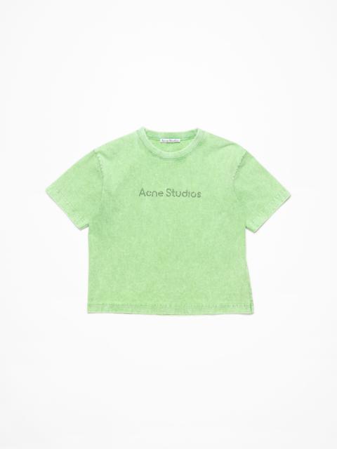 Logo t-shirt - Relaxed fit - Bright Green