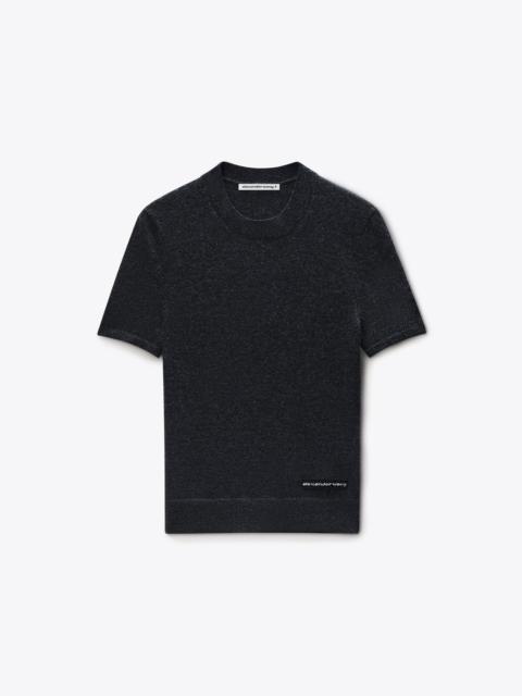 Short-Sleeve Wool Tee