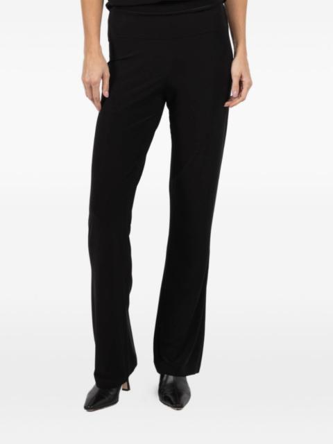 boot-cut trousers