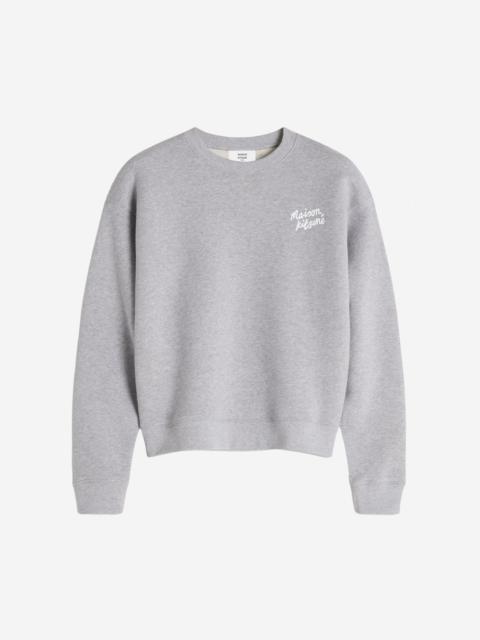 MAISON KITSUNE HANDWRITING COMFORT SWEATSHIRT