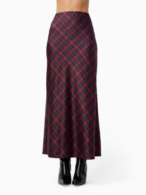 AVIVA MAXI SKIRT TARTAN