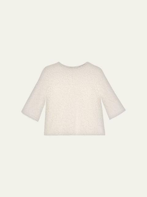 Lace Short Sleeve T-Shirt