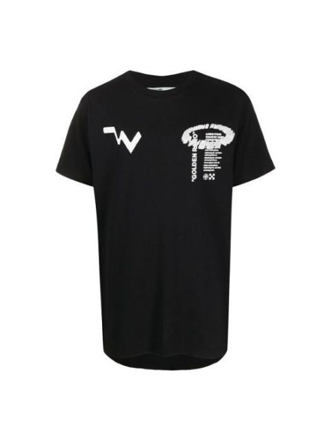 Off-White Virgil Abloh Men's Black Low Res Black OMAA027R201850111001