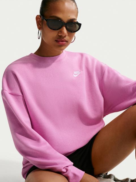 Nike Sportswear Club Fleece Women's Loose Crew-Neck Sweatshirt