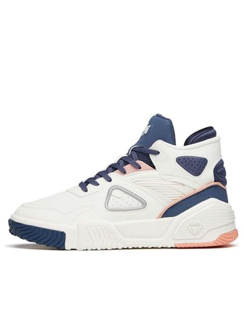 (WMNS) ANTA Life Series Sneakers High 'White Blue Flame' 122148088-5