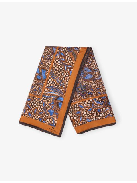 Onesto Printed Silk Scarf