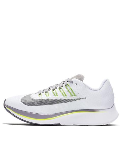 (WMNS) Nike Zoom Fly 'White Gunsmoke' 897821-101