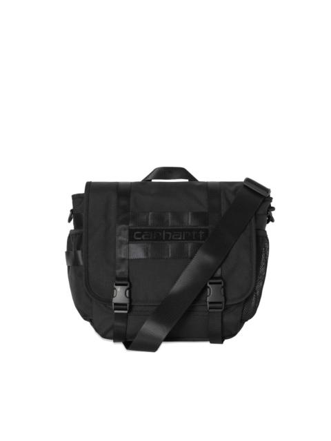 logo strap backpack