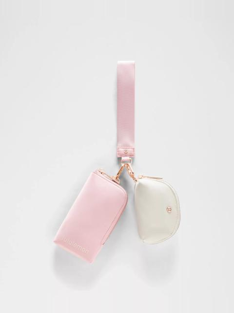 Dual Pouch Wristlet *Wallet