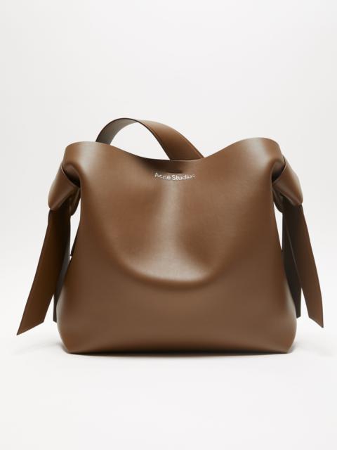 Musubi midi shoulder bag - Camel brown