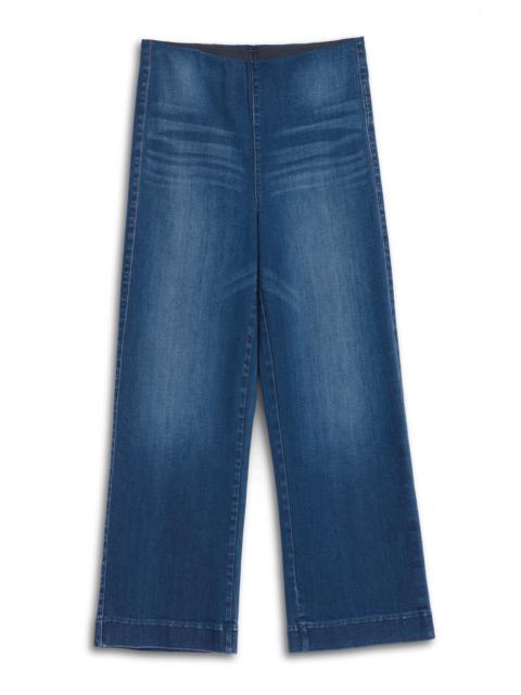 Wide-Leg Pull-On Jean