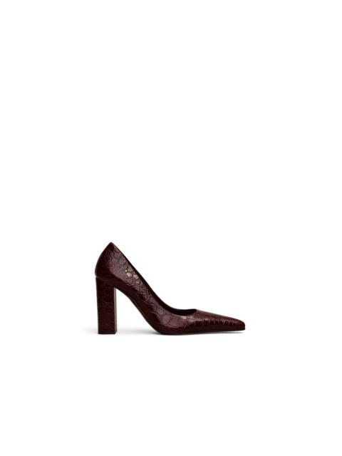POINTY TOE PUMPS IN CALFSKIN