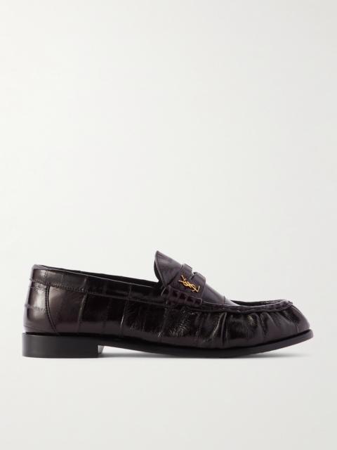 Le Loafer Eel Loafers