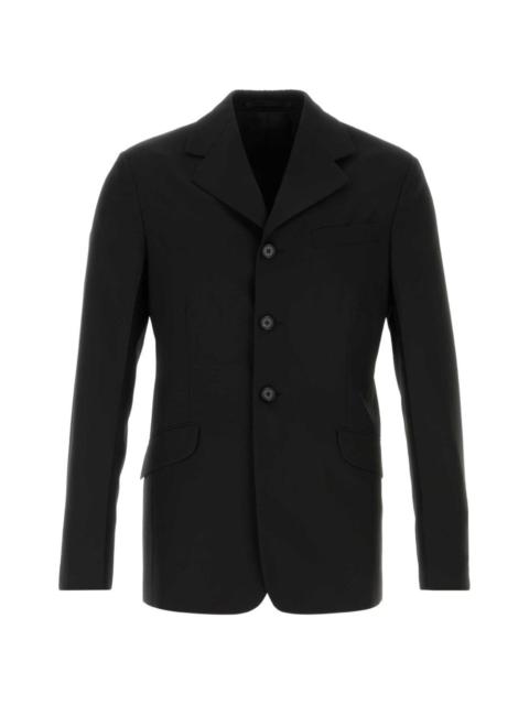 single-breasted notched-lapels blazer