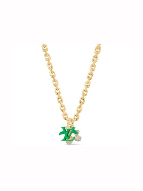 Louis Vuitton by Tyler, the Creator LV Blooming Pendant Gold-color