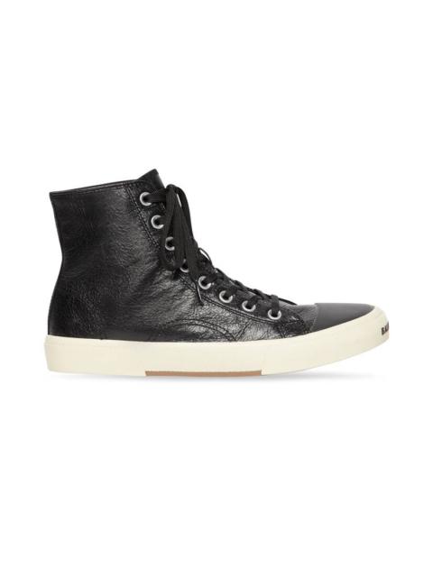 Women's Paris High Top Sneaker in Black