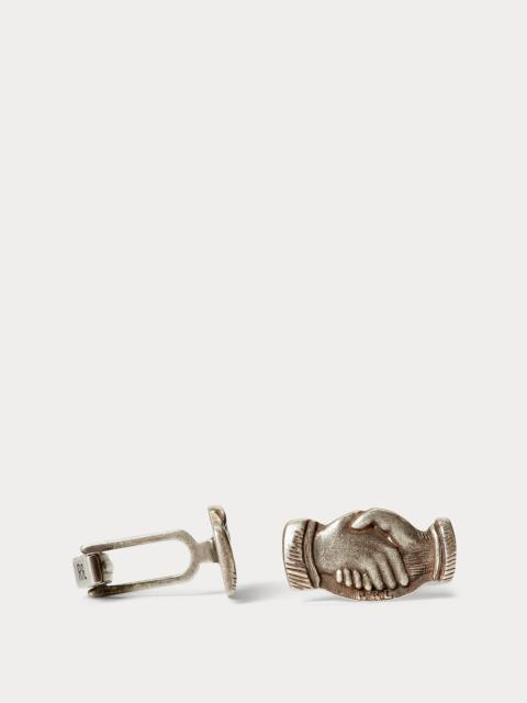 Handshake Cuff Links