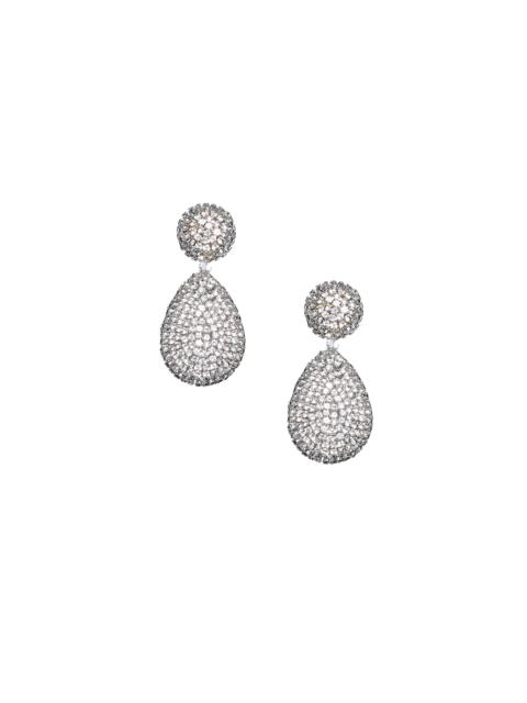 PIA EARRINGS - CLEAR CRYSTALS