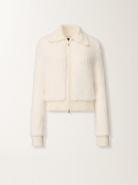 Mink cardigan