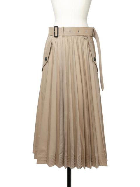 Cotton Gabardine Skirt