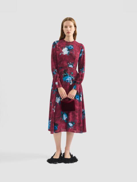 LONG SLEEVE MIDI DRESS