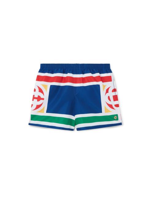 Sport Grid Swim Trunks | Casablanca Paris