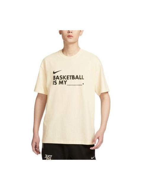 Nike BASKETBALL IS MY T-Shirt 'beige' FN3706-113