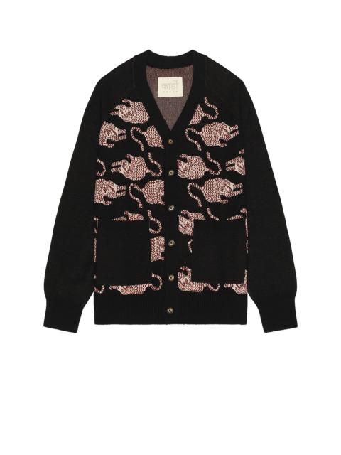 Agamay Knitted Cardigan With Patch Pockets