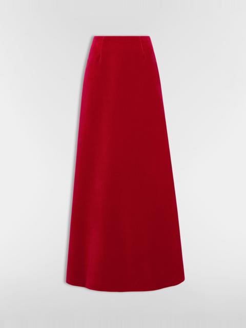 Long Flared Skirt