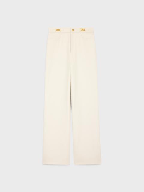 triomphe pants in cotton drill