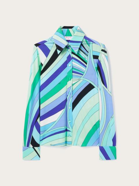 IRIDE PRINT LONG SLEEVE SHIRT