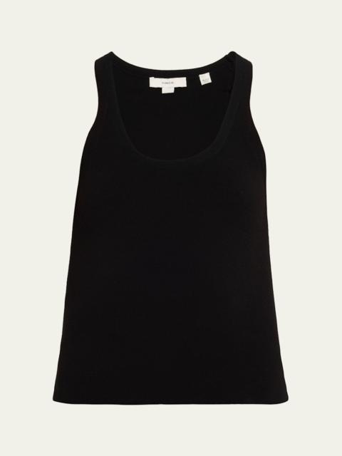 Stretch-Viscose Tank Top
