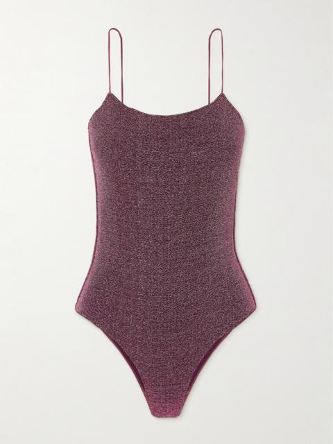 Lumière Stretch-lurex Swimsuit