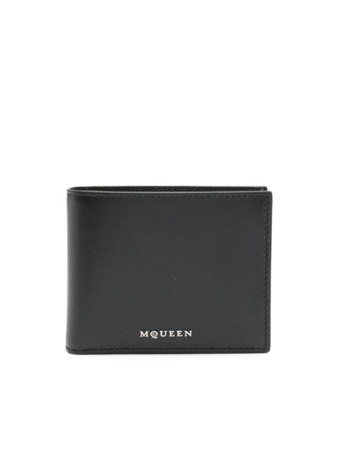 bi-fold leather wallet