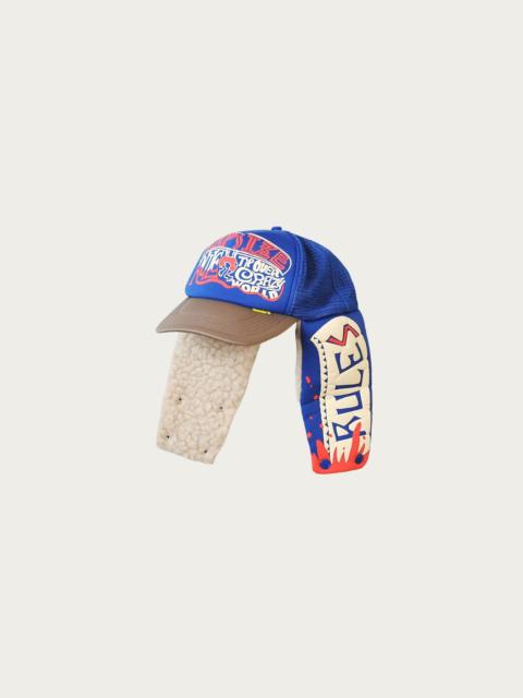 KAPSIZE RULEpt LUMBER Track CAP - Blue/Mocha