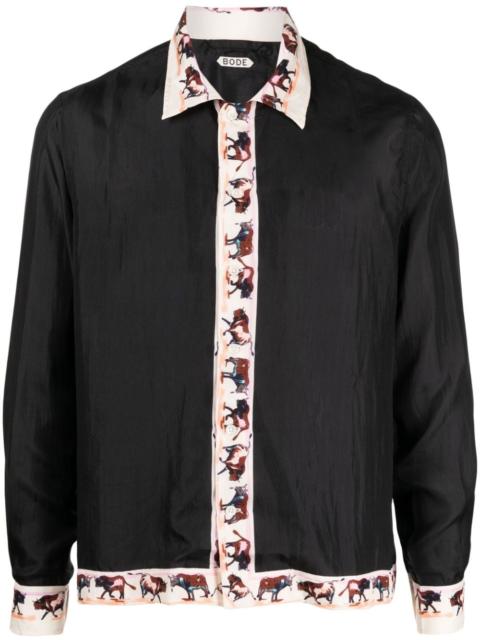 Taureau silk shirt