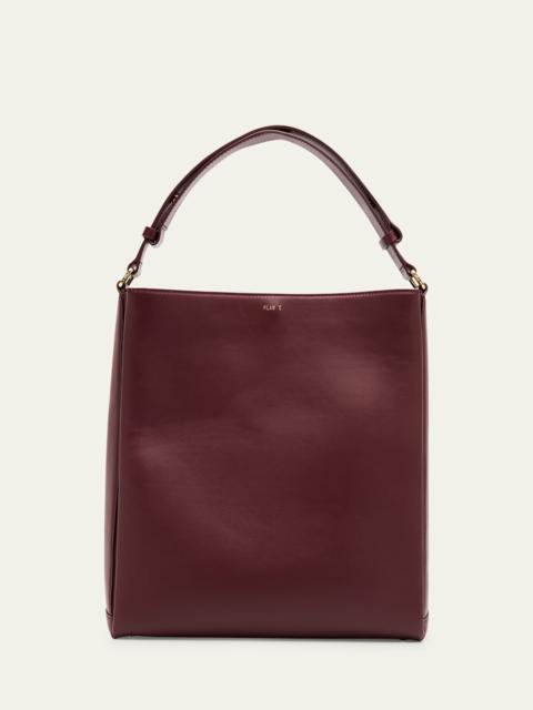 Folded Tote Bag in Vitello Leather