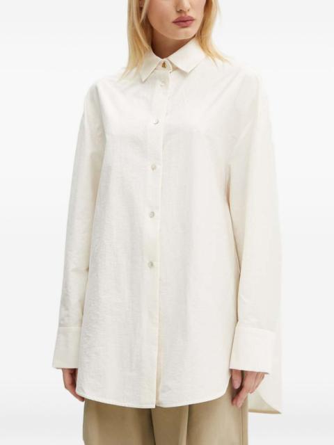 triangle-button shirt